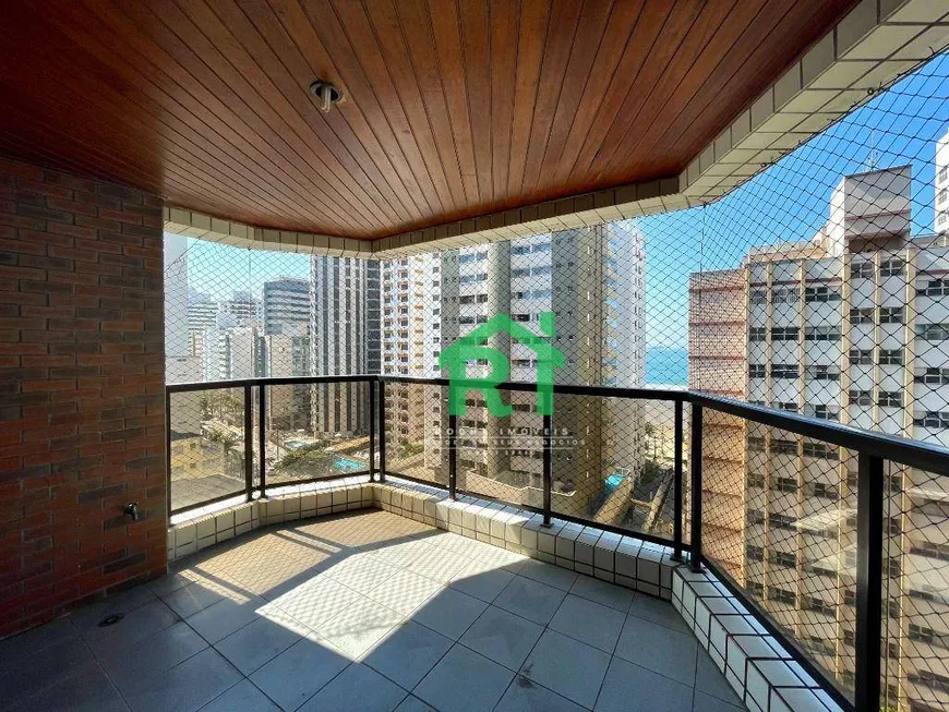 Foto 1 de Apartamento com 4 Quartos à venda, 190m² em Jardim Astúrias, Guarujá