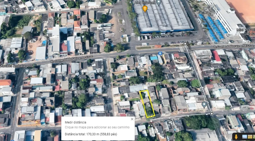 Foto 1 de Lote/Terreno com 1 Quarto à venda, 300m² em Santo Antônio, Manaus