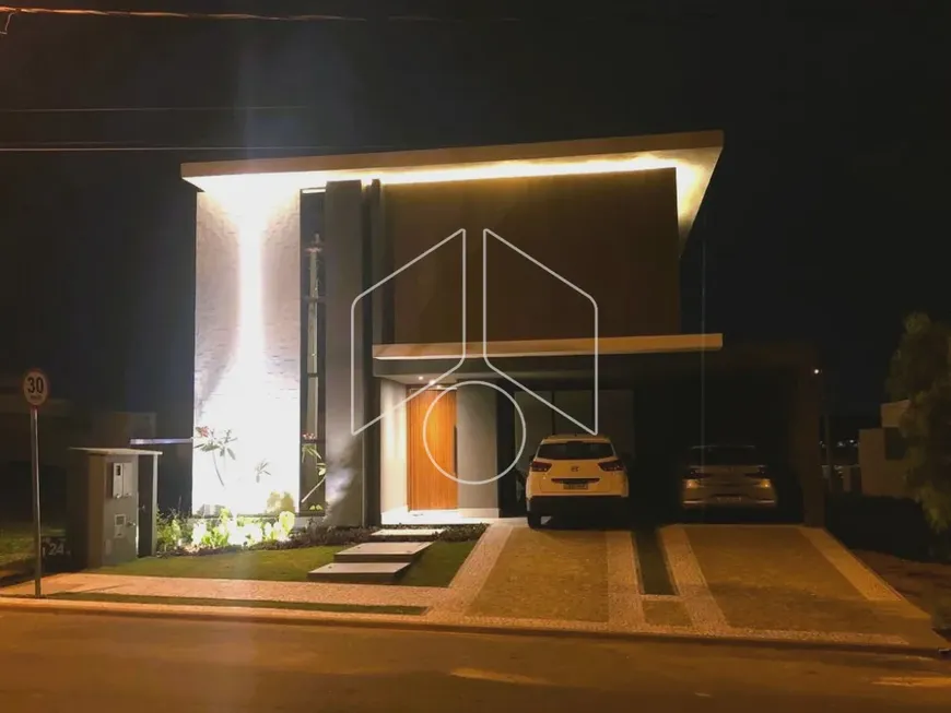 Foto 1 de Casa de Condomínio com 4 Quartos à venda, 281m² em Residencial Vale Verde, Marília