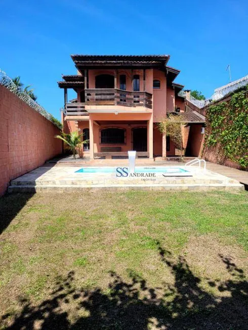 Foto 1 de Casa com 4 Quartos para venda ou aluguel, 215m² em Massaguaçu, Caraguatatuba