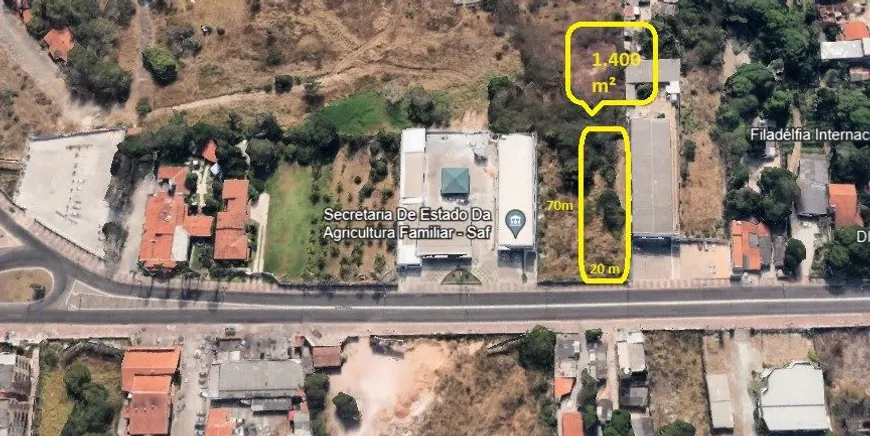 Foto 1 de Lote/Terreno à venda, 1400m² em Olho d'Água, São Luís