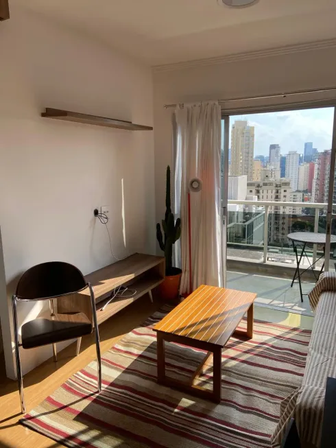 Foto 1 de Apartamento com 1 Quarto para alugar, 43m² em Vila Nova Conceição, São Paulo