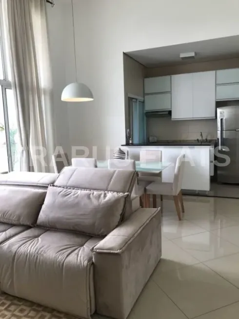 Foto 1 de Flat com 1 Quarto para alugar, 47m² em Brooklin, São Paulo