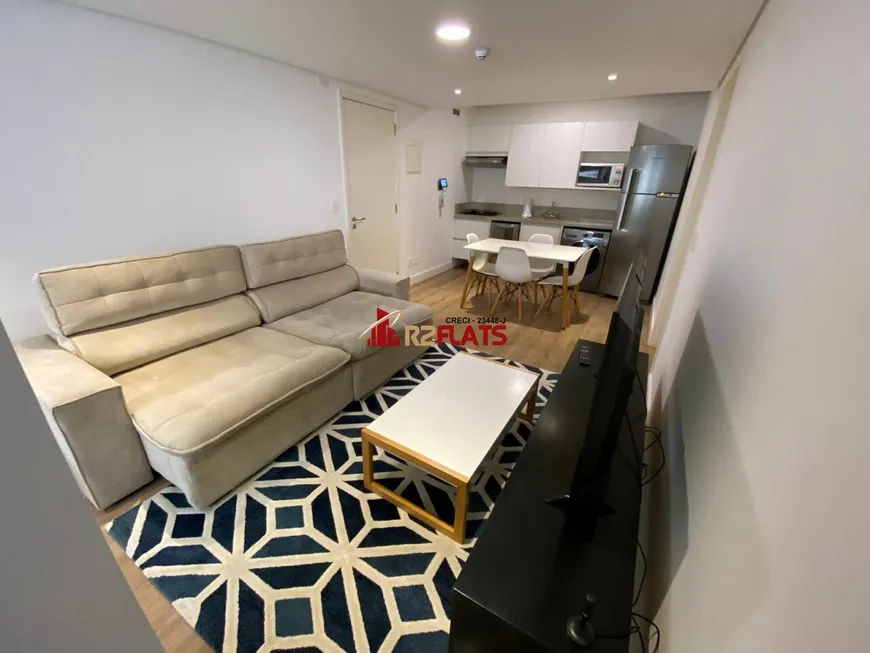 Foto 1 de Apartamento com 1 Quarto para alugar, 45m² em Jardins, São Paulo