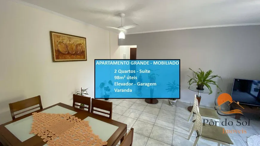 Foto 1 de Apartamento com 2 Quartos à venda, 98m² em Vila Guilhermina, Praia Grande