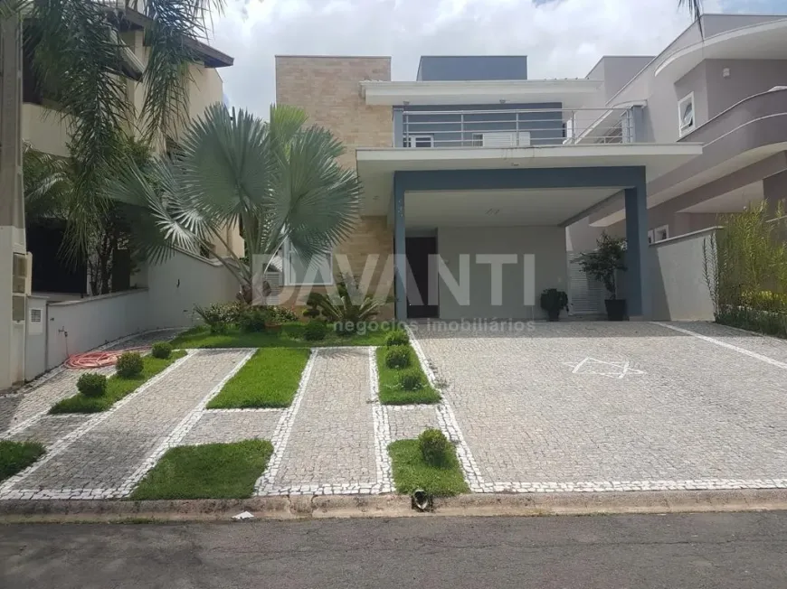 Foto 1 de Casa de Condomínio com 4 Quartos à venda, 317m² em Condominio Residencial Terras do Caribe, Valinhos