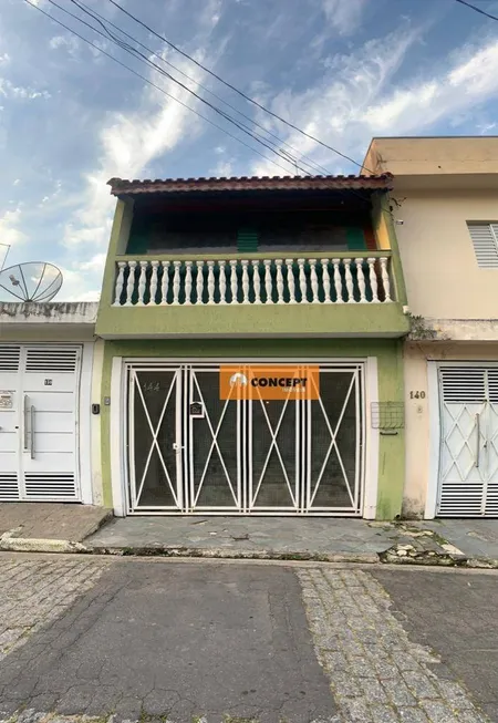 Foto 1 de Sobrado com 4 Quartos à venda, 213m² em Vila Perracini, Poá