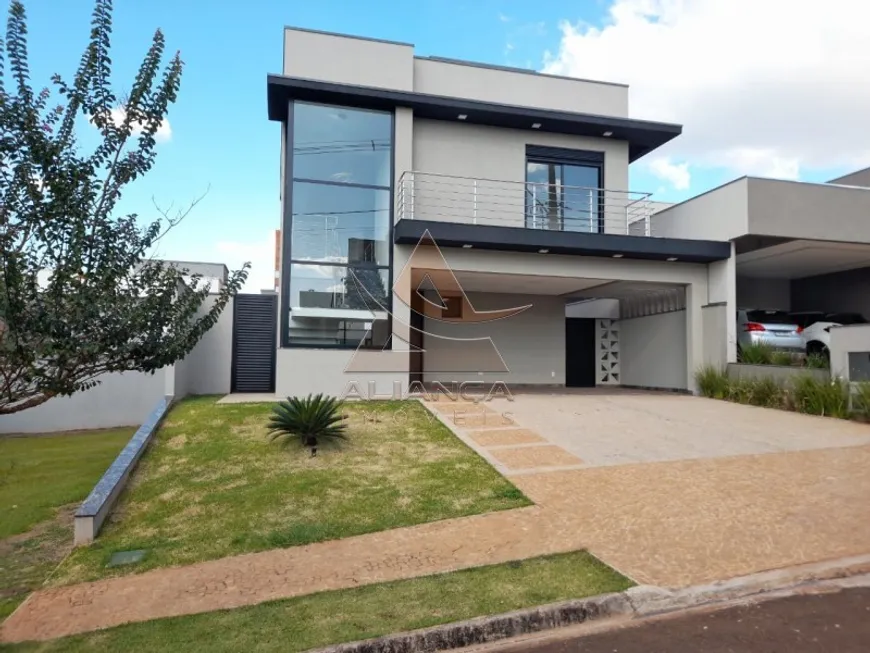 Foto 1 de Casa de Condomínio com 3 Quartos à venda, 192m² em Quinta da Primavera, Ribeirão Preto