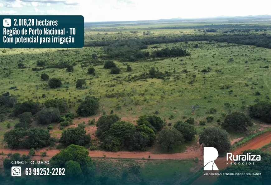 Foto 1 de Fazenda/Sítio à venda, 2018m² em Zona Rural, Aliança do Tocantins