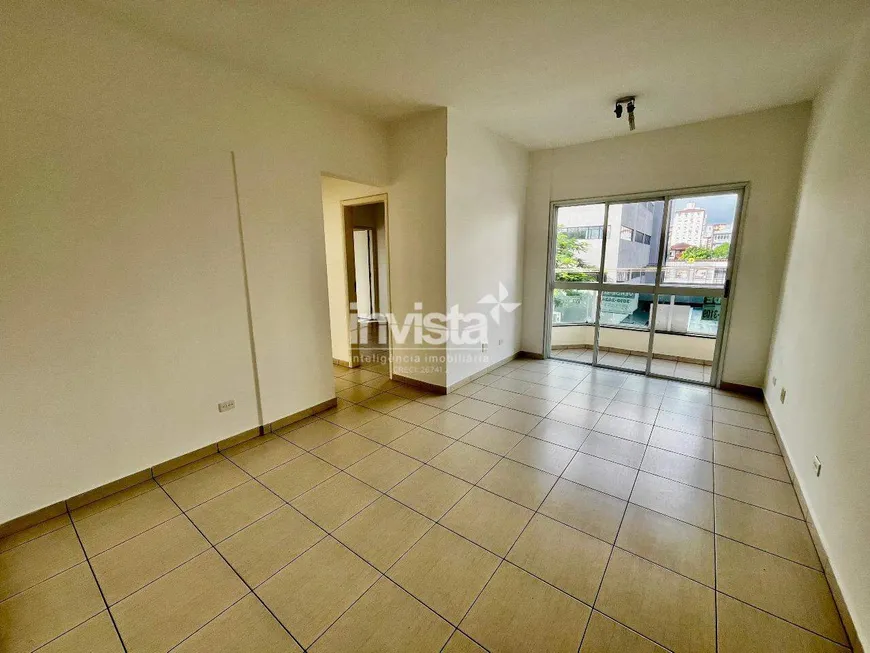 Foto 1 de Apartamento com 2 Quartos à venda, 81m² em Encruzilhada, Santos