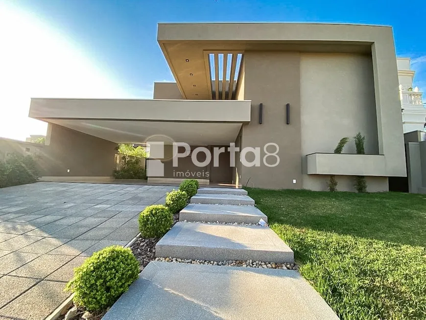 Foto 1 de Casa de Condomínio com 4 Quartos à venda, 267m² em Residencial Quinta do Golfe, São José do Rio Preto