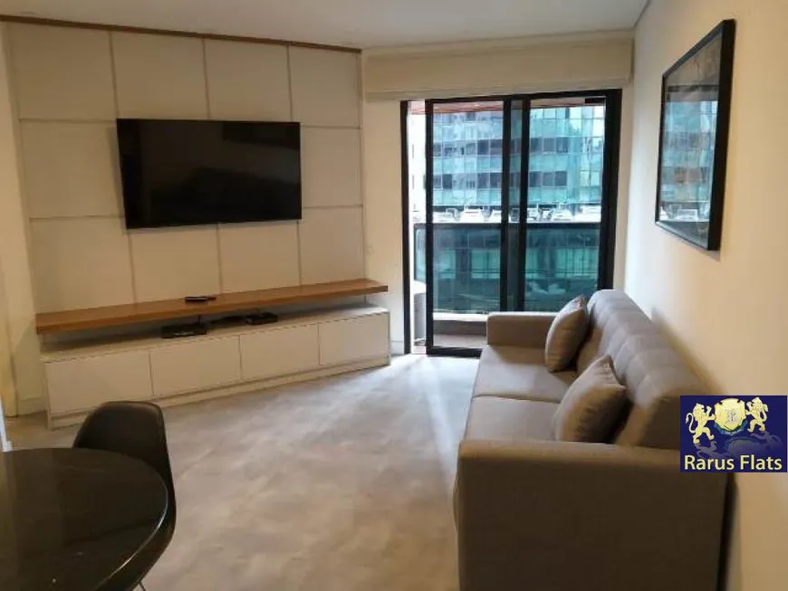 Foto 1 de Flat com 1 Quarto para alugar, 40m² em Itaim Bibi, São Paulo