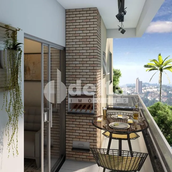 Foto 1 de Apartamento com 2 Quartos à venda, 65m² em Santa Mônica, Uberlândia