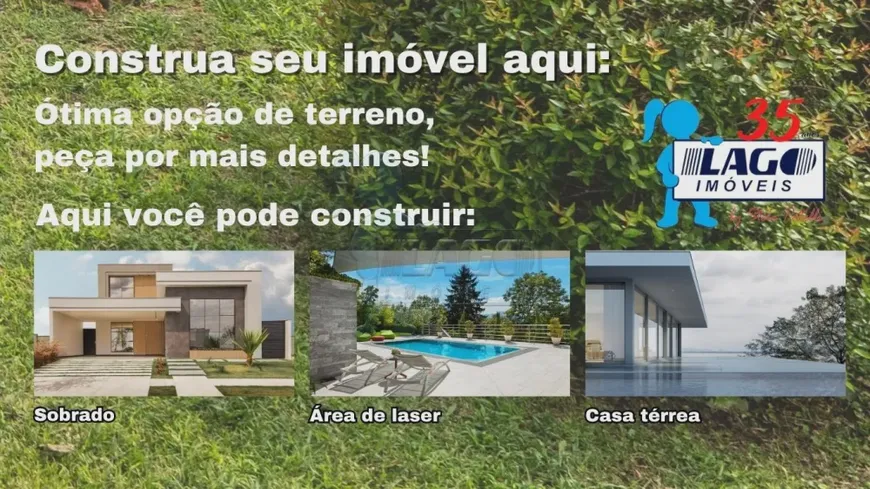 Foto 1 de Lote/Terreno à venda, 442m² em Parque das Oliveiras, Ribeirão Preto