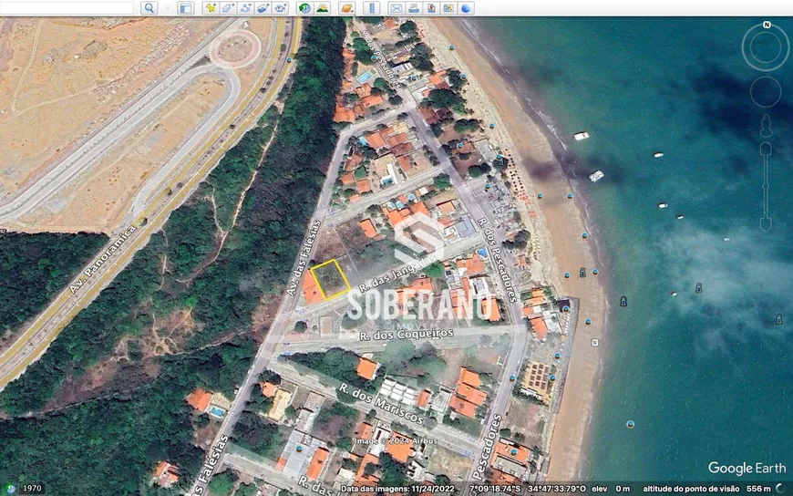 Foto 1 de Lote/Terreno à venda, 720m² em Ponta dos Seixas, João Pessoa