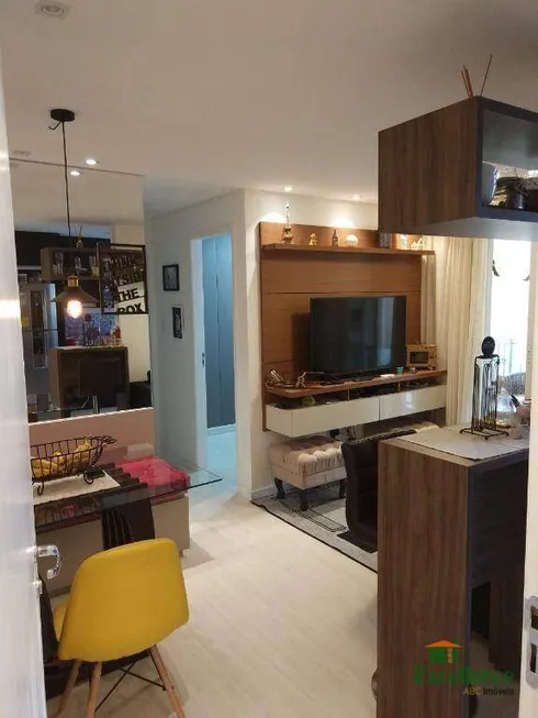 Foto 1 de Apartamento com 2 Quartos à venda, 47m² em Vila Valparaiso, Santo André