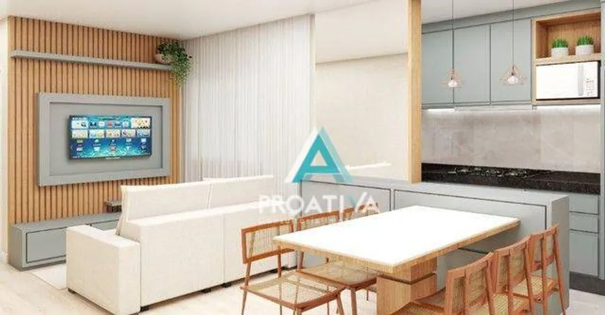 Foto 1 de Apartamento com 2 Quartos à venda, 53m² em Casa Branca, Santo André