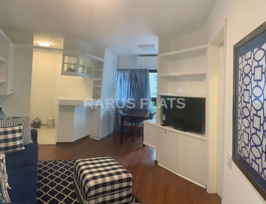 Foto 1 de Flat com 1 Quarto para alugar, 45m² em Jardins, São Paulo