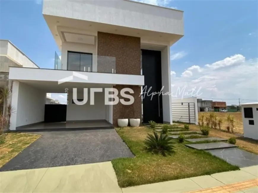 Foto 1 de Sobrado com 3 Quartos à venda, 222m² em Terras Alpha Residencial 2, Senador Canedo