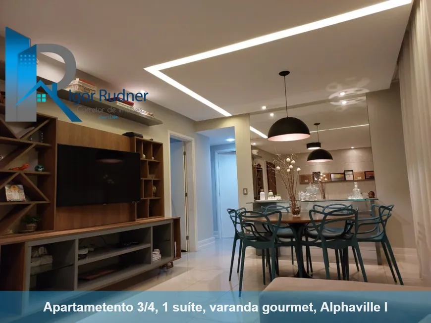 Foto 1 de Apartamento com 3 Quartos à venda, 106m² em Alphaville I, Salvador