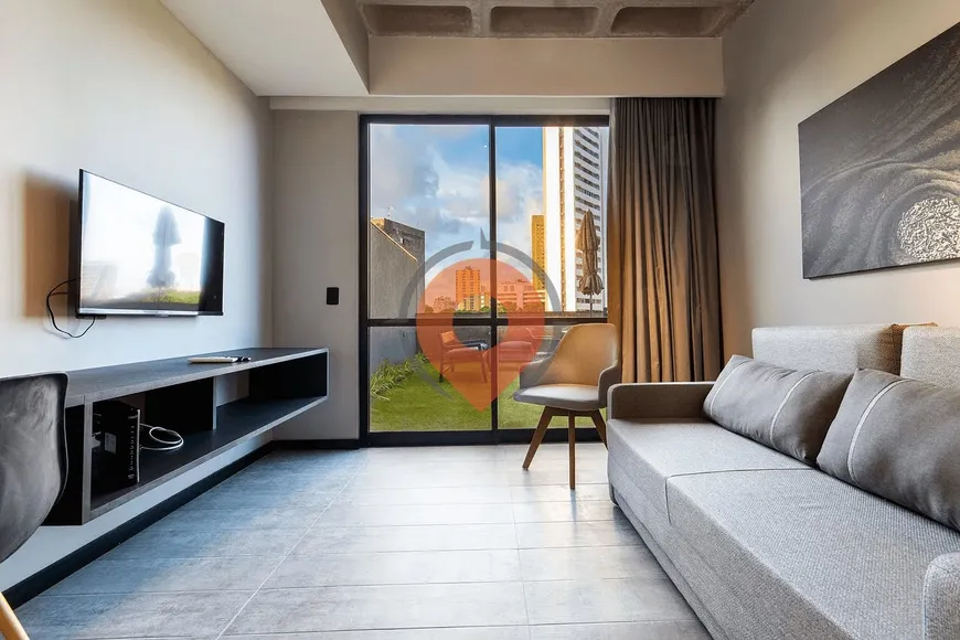 Foto 1 de Apartamento com 1 Quarto para alugar, 34m² em Ilha do Leite, Recife