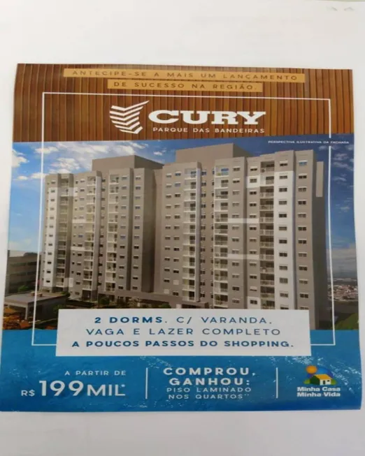 Foto 1 de Apartamento com 2 Quartos à venda, 43m² em Vila São Bento, Campinas
