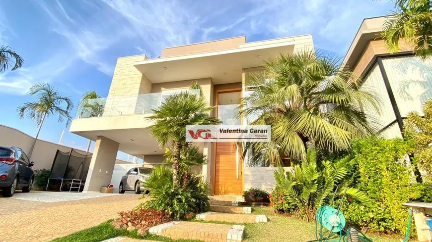 Foto 1 de Casa de Condomínio com 4 Quartos para venda ou aluguel, 406m² em Jardim Residencial Dona Lucilla , Indaiatuba