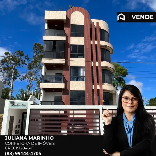 Foto 1 de Apartamento com 3 Quartos à venda, 110m² em Centro, Bananeiras