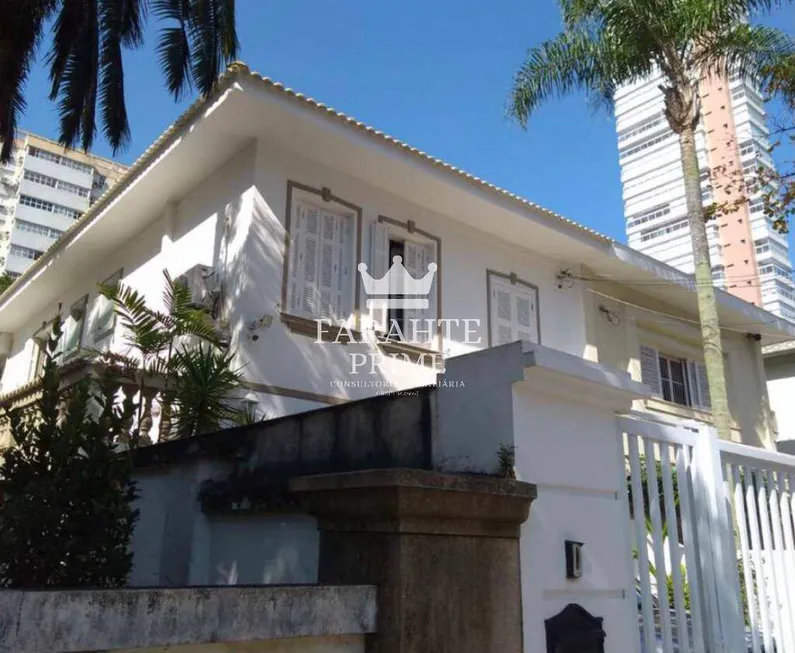 Foto 1 de Sobrado com 3 Quartos à venda, 190m² em Gonzaga, Santos