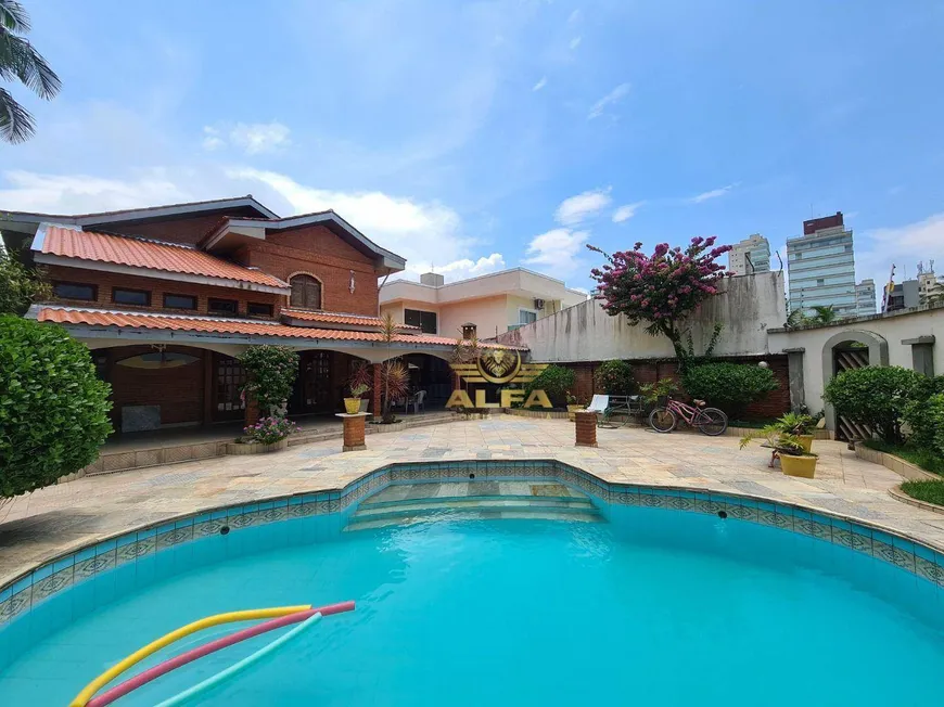 Foto 1 de Casa com 6 Quartos à venda, 353m² em Enseada, Guarujá