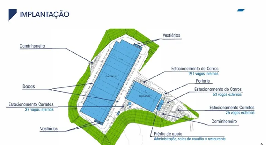 Foto 1 de Galpão/Depósito/Armazém para alugar, 38484m² em Distrito Industrial dos Pires, Extrema