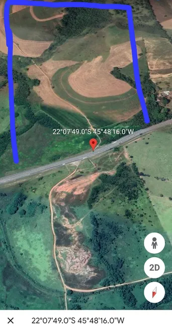 Foto 1 de Lote/Terreno à venda, 1597200m² em Árvore Grande, Pouso Alegre