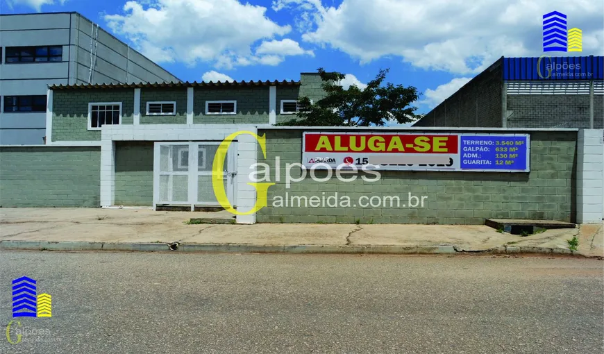 Foto 1 de Galpão/Depósito/Armazém para alugar, 863m² em Iporanga, Sorocaba