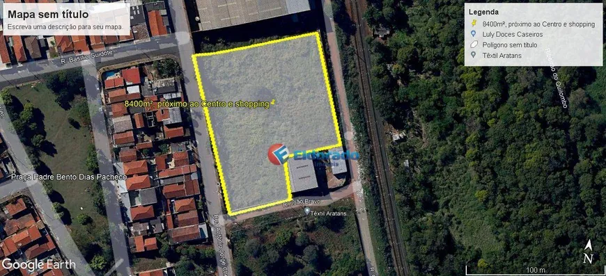 Foto 1 de Lote/Terreno à venda, 7500m² em Jardim Eldorado , Sumaré