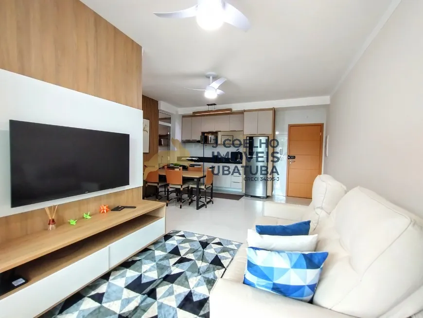 Foto 1 de Apartamento com 2 Quartos à venda, 69m² em Praia das Toninhas, Ubatuba