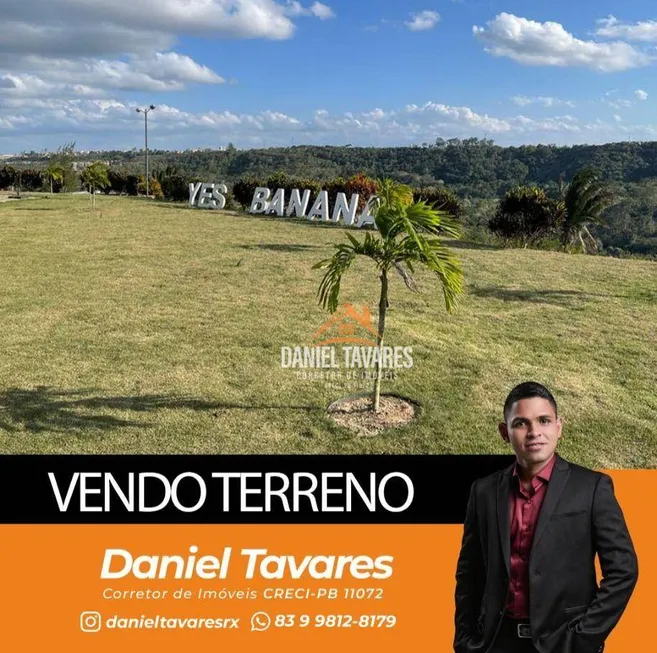 Foto 1 de Lote/Terreno à venda, 324m² em , Bananeiras