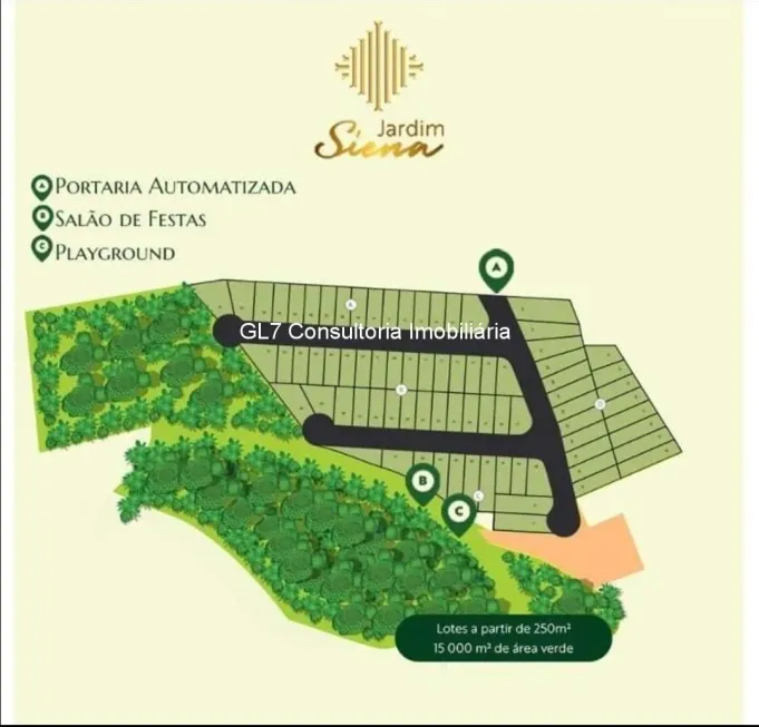 Foto 1 de Lote/Terreno à venda, 250m² em Itaici, Indaiatuba