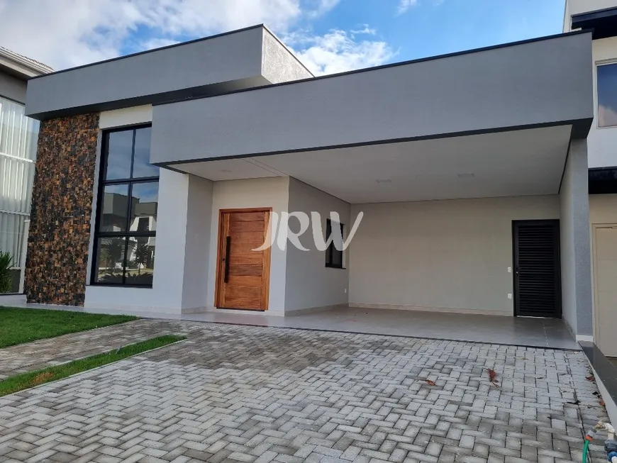 Foto 1 de Casa de Condomínio com 3 Quartos à venda, 215m² em Jardim Residencial Dona Lucilla , Indaiatuba