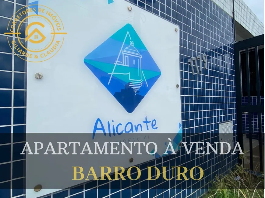 Foto 1 de Apartamento com 2 Quartos à venda, 52m² em Barro Duro, Maceió