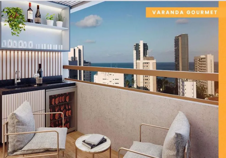 Foto 1 de Apartamento com 2 Quartos à venda, 58m² em Candeias, Jaboatão dos Guararapes