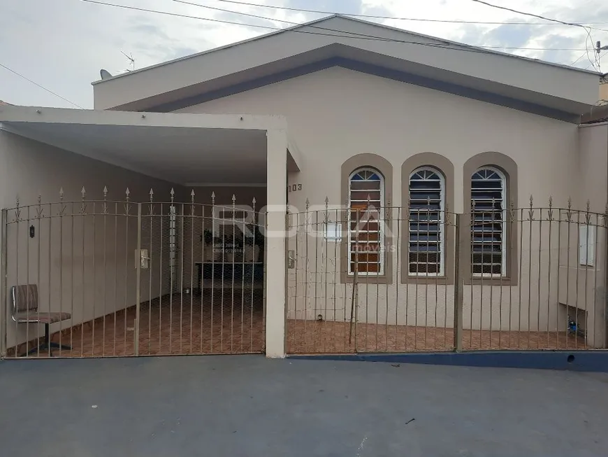 Foto 1 de Casa com 2 Quartos à venda, 85m² em Nucleo Residencial Silvio Vilari, São Carlos