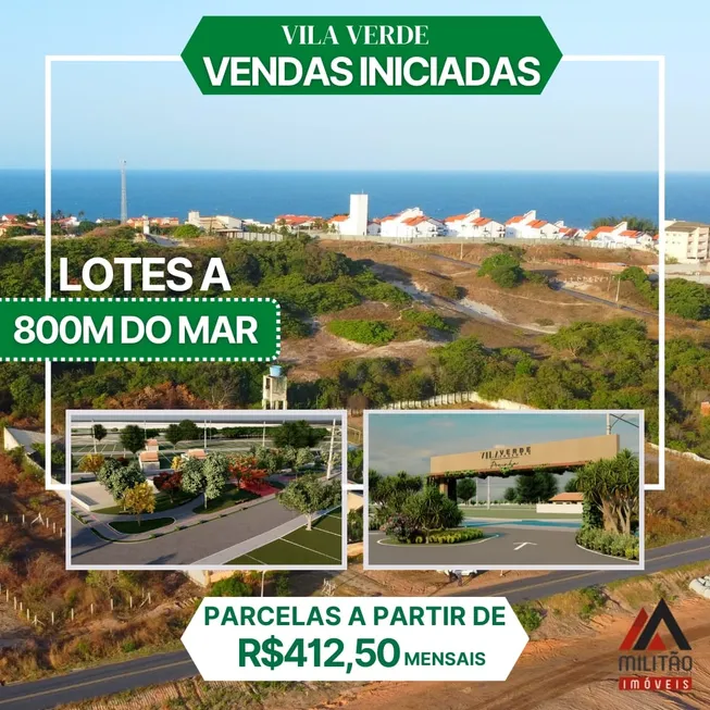 Foto 1 de Lote/Terreno à venda, 150m² em , Aquiraz