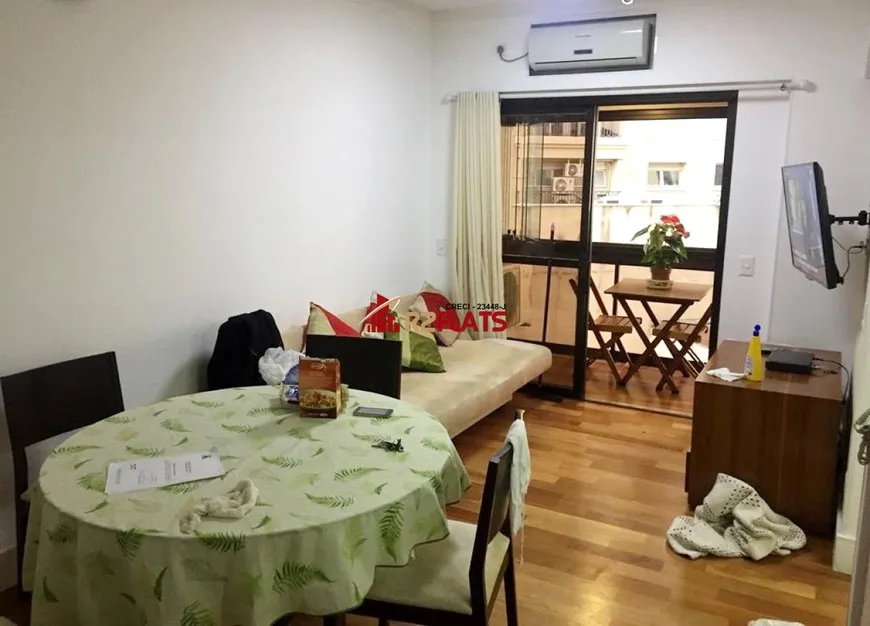 Foto 1 de Flat com 1 Quarto para alugar, 42m² em Vila Nova Conceição, São Paulo