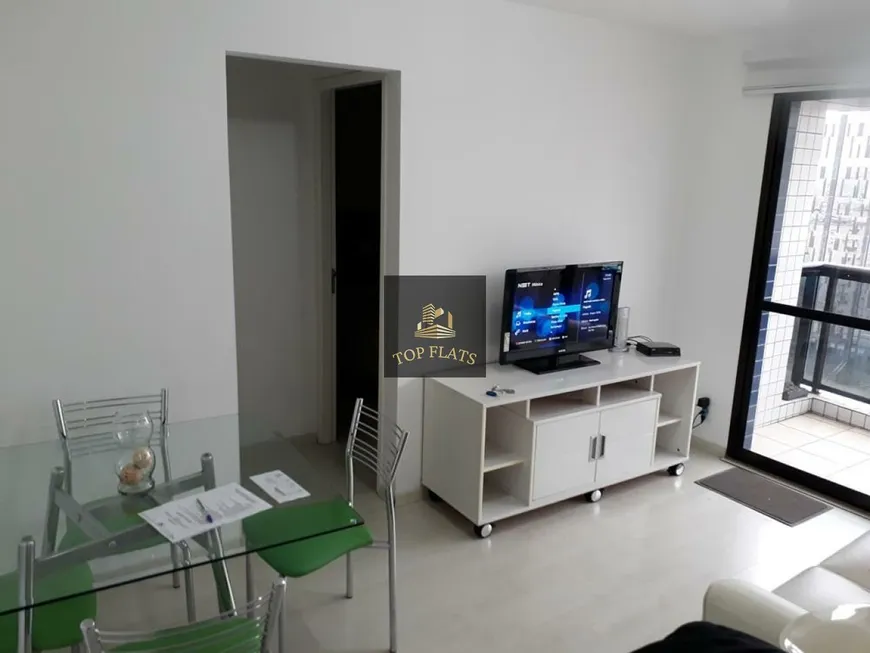 Foto 1 de Flat com 1 Quarto para alugar, 40m² em Vila Nova Conceição, São Paulo