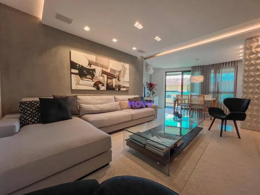 Foto 1 de Apartamento com 4 Quartos à venda, 140m² em Charitas, Niterói