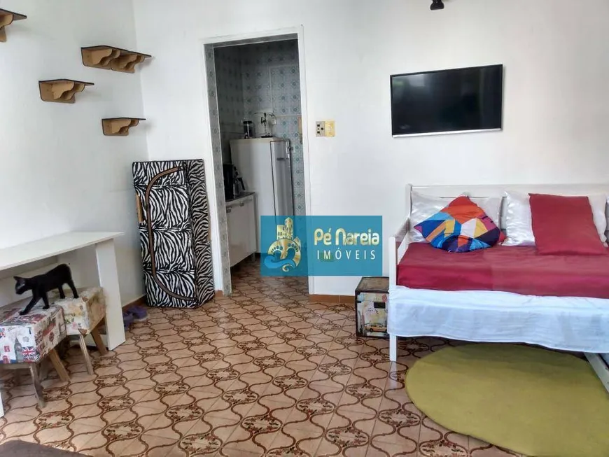 Foto 1 de Kitnet com 1 Quarto à venda, 30m² em Mirim, Praia Grande