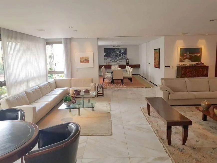 Foto 1 de Apartamento com 4 Quartos à venda, 530m² em Funcionários, Belo Horizonte