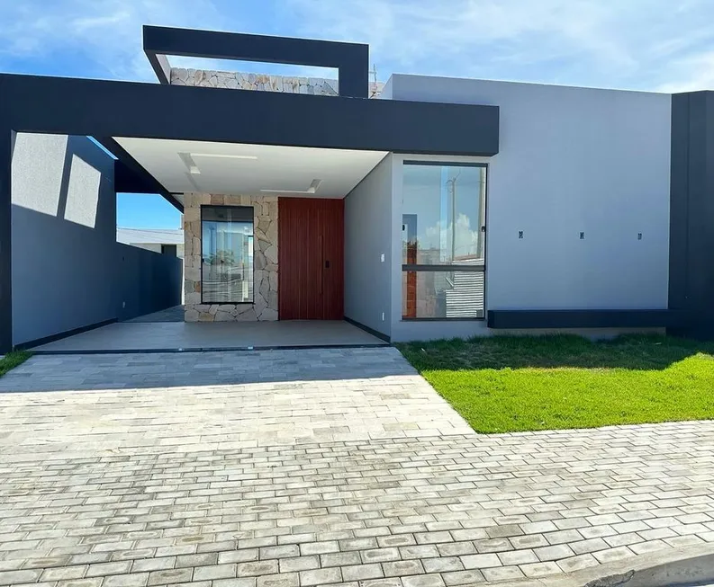 Foto 1 de Casa de Condomínio com 3 Quartos à venda, 140m² em Zona de Expansao Capua, Barra dos Coqueiros