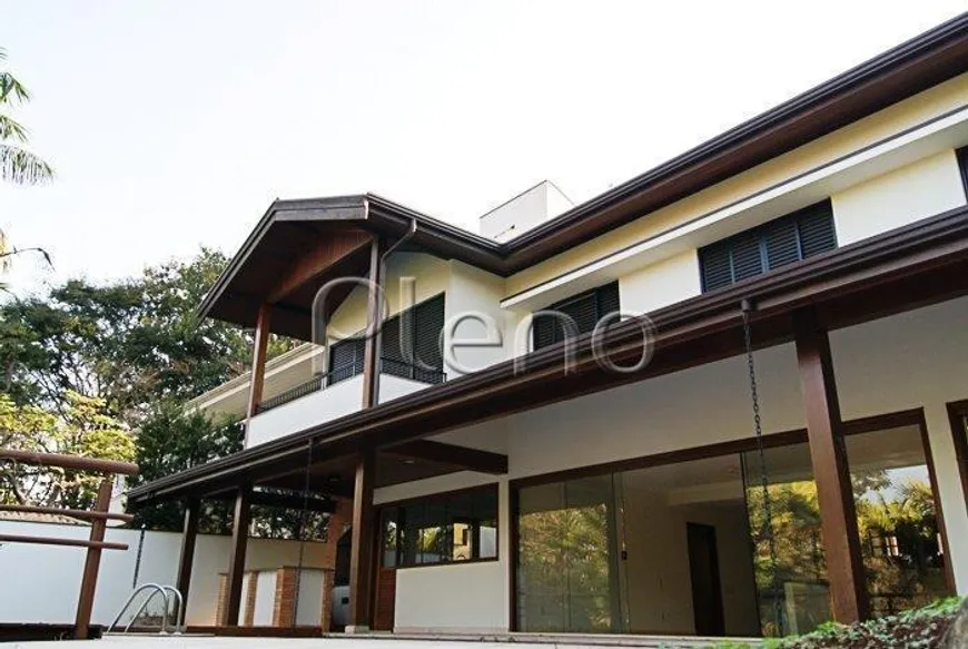 Foto 1 de Casa de Condomínio com 4 Quartos à venda, 576m² em Barão Geraldo, Campinas