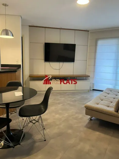 Foto 1 de Flat com 1 Quarto para alugar, 45m² em Itaim Bibi, São Paulo